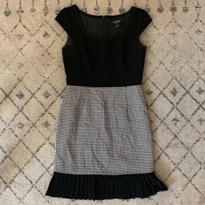 Flirty LBD with Pleat Detail
